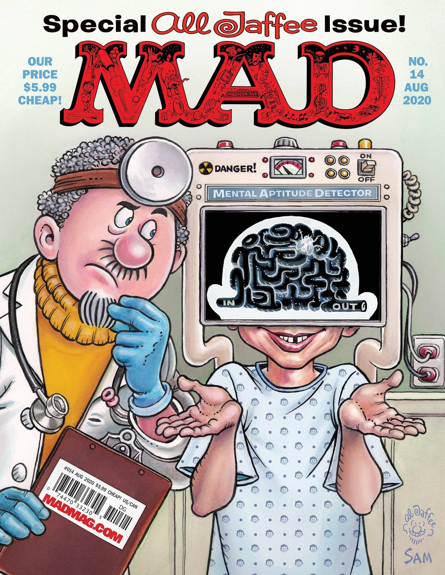 DC COMICS MAD MAGAZINE #14