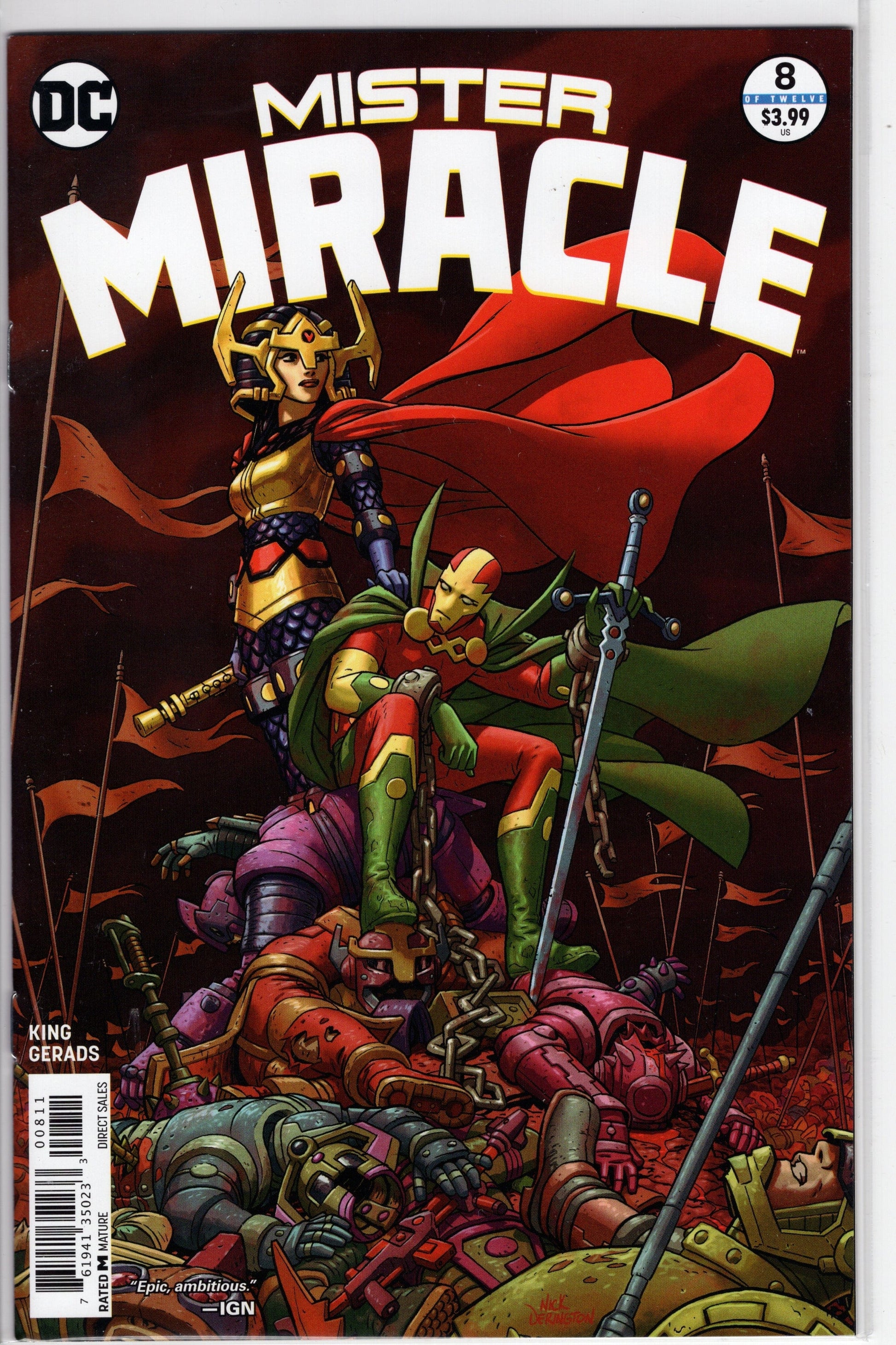 DC COMICS MISTER MIRACLE #8 (OF 12) (MR)