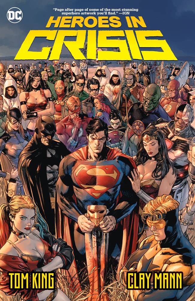 DC COMICS PICK HEROES IN CRISIS HC
