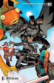 DC COMICS SALE BATMAN FORTNITE ZERO POINT #4 (OF 6) CVR B DAN MORA CARD STOCK
