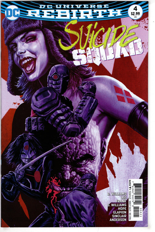 DC COMICS SUICIDE SQUAD #4 VAR ED