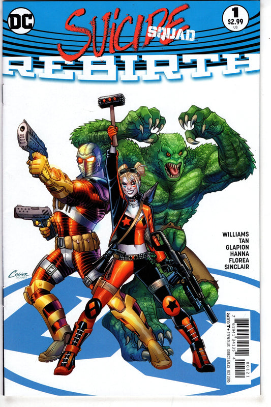 DC COMICS SUICIDE SQUAD REBIRTH #1 VAR ED