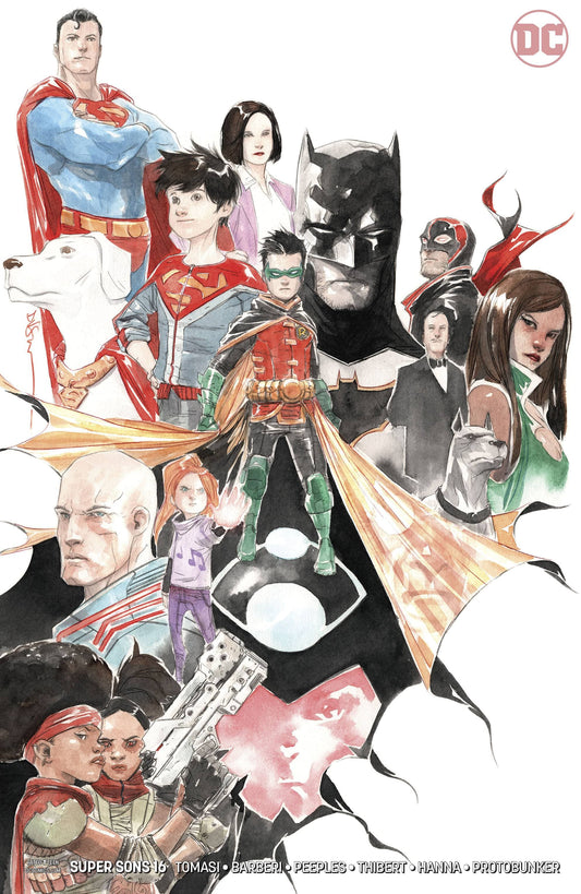 DC COMICS SUPER SONS #16 VAR ED