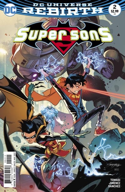 DC COMICS SUPER SONS #2