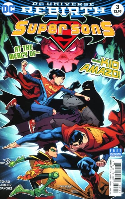 DC COMICS SUPER SONS #3 (NOTE PRICE)