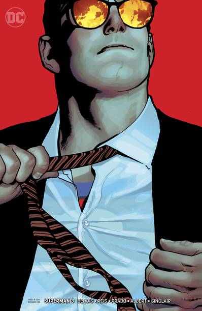 DC COMICS SUPERMAN #3 HUGHES VAR ED