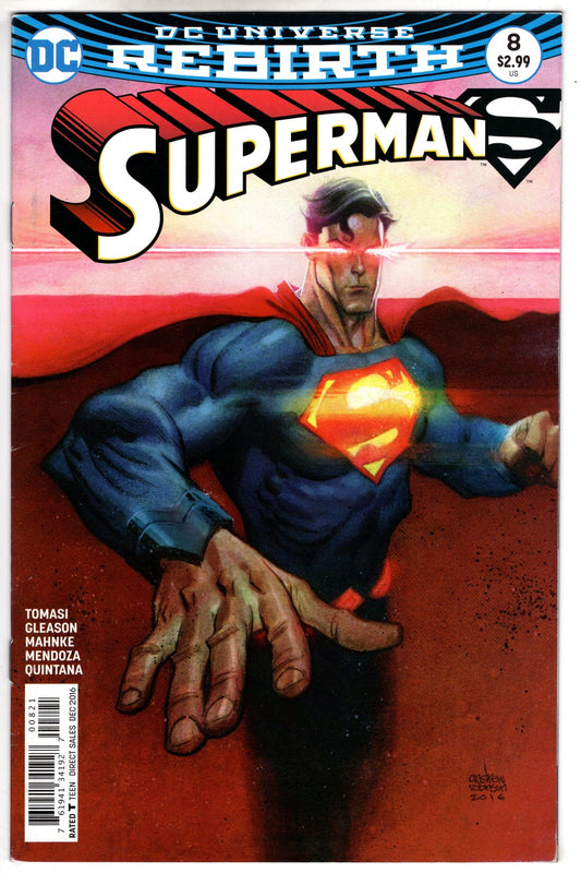 DC COMICS SUPERMAN #8 VAR ED