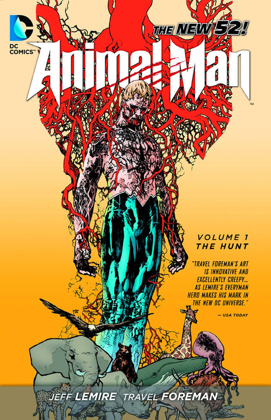 DC COMICS TRADE ANIMAL MAN TP VOL 01 THE HUNT (N52)