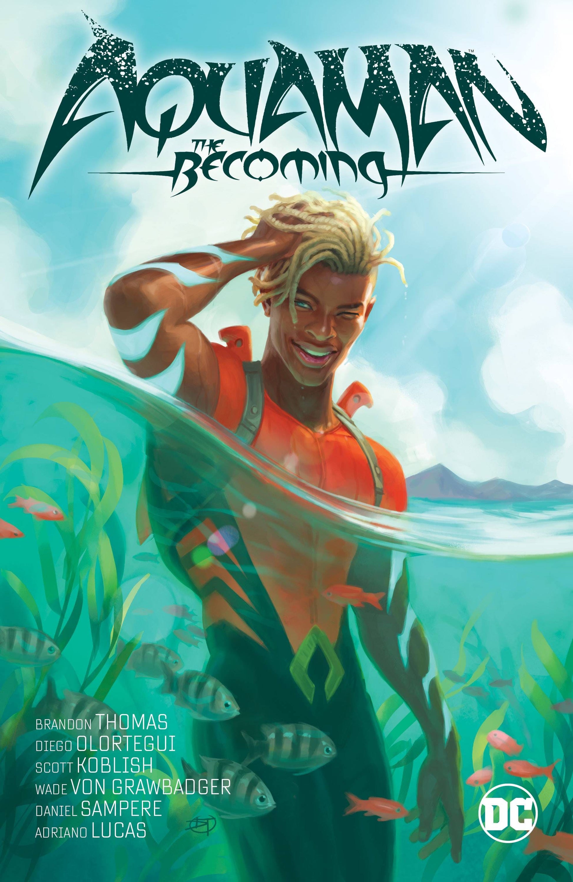 DC COMICS trade AQUAMAN BECOMING TP