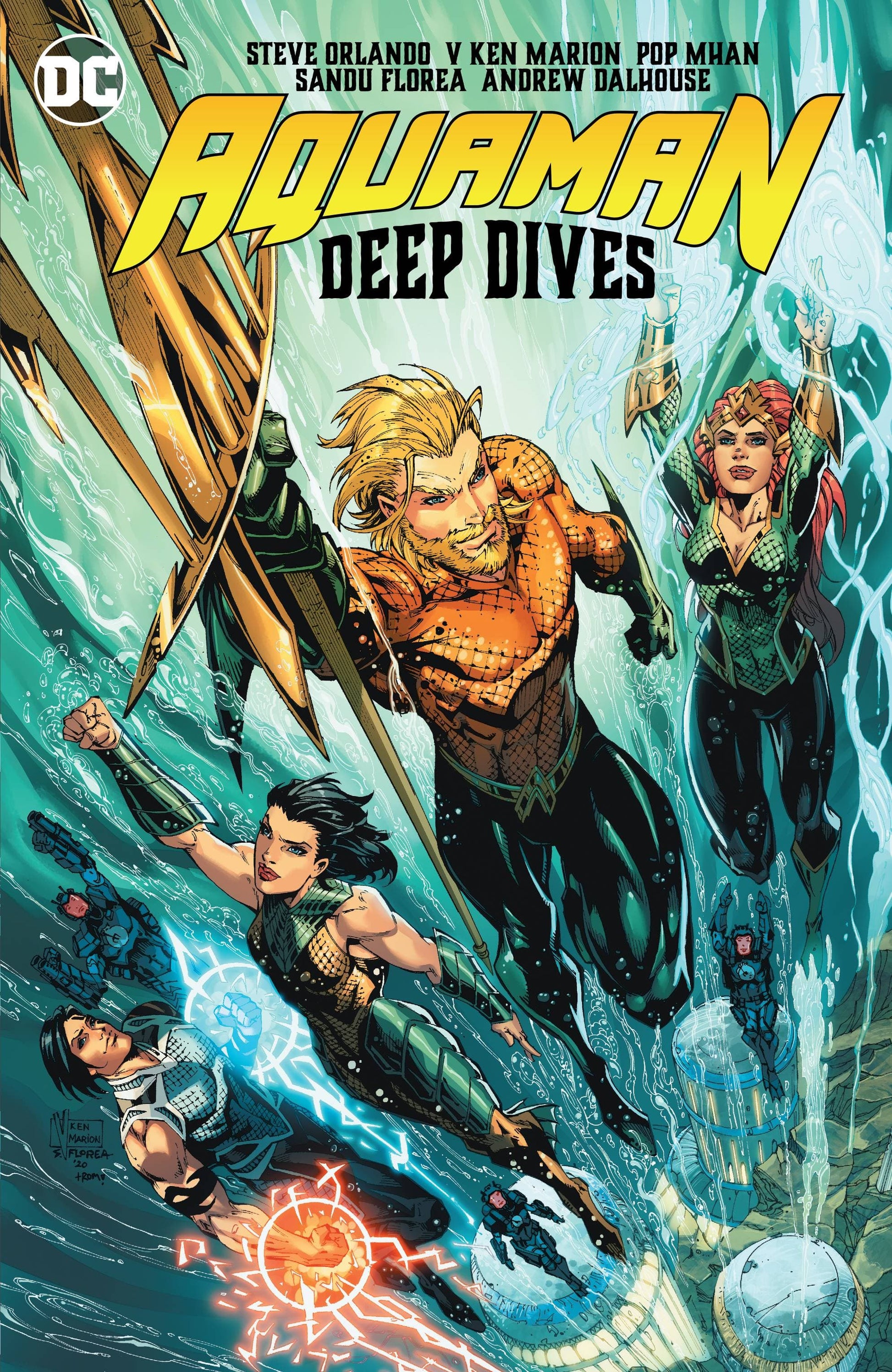 DC COMICS TRADE AQUAMAN DEEP DIVES TP