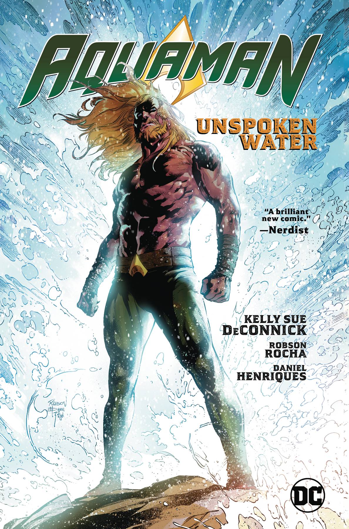 DC COMICS TRADE AQUAMAN HC VOL 01 UNSPOKEN WATER