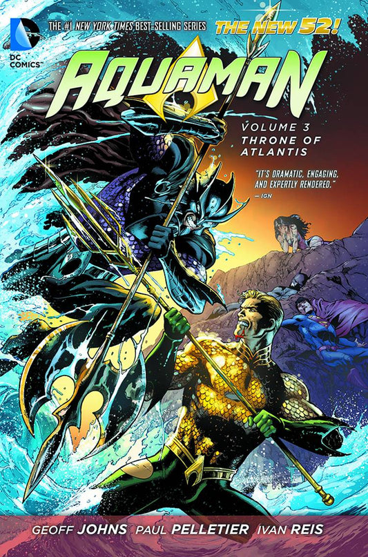 DC COMICS TRADE AQUAMAN HC VOL 03 THRONE OF ATLANTIS (N52)