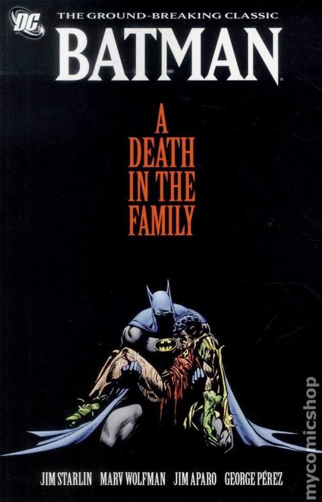 DC COMICS TRADE Batman A Death In The Family TPB New Edition