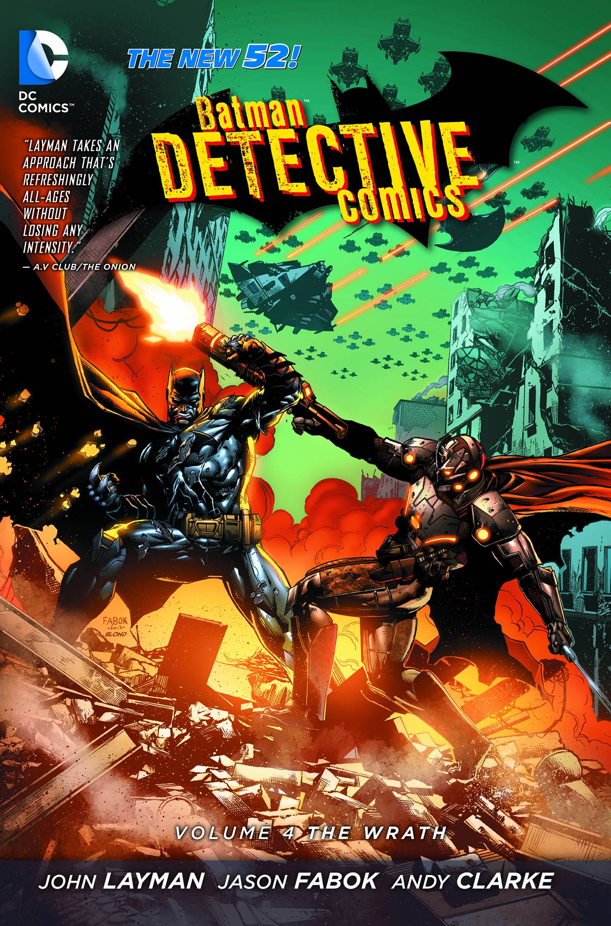 DC COMICS trade BATMAN DETECTIVE COMICS TP VOL 04 THE WRATH (N52)