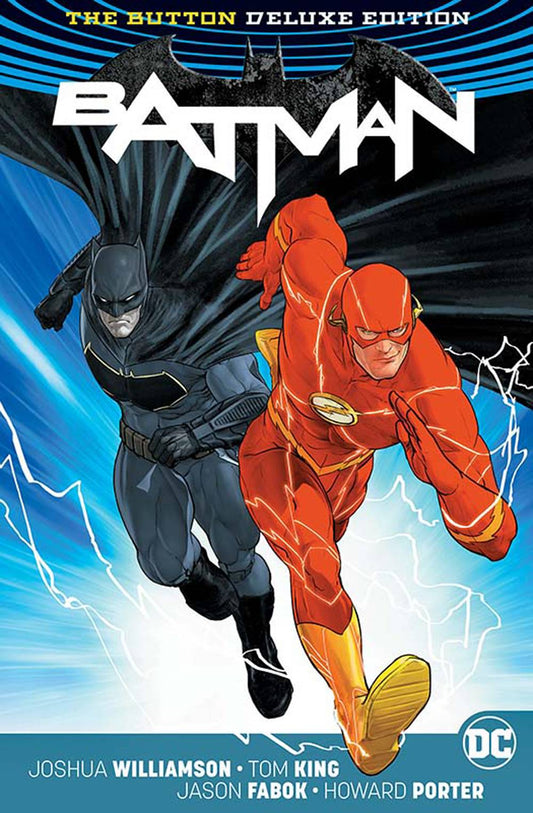 DC COMICS TRADE BATMAN FLASH THE BUTTON DELUXE ED HC INTL ED (REBIRTH)