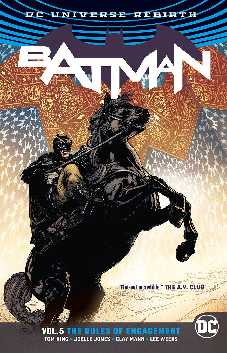 DC COMICS trade BATMAN TP VOL 05 RULES OF ENGAGEMENT REBIRTH