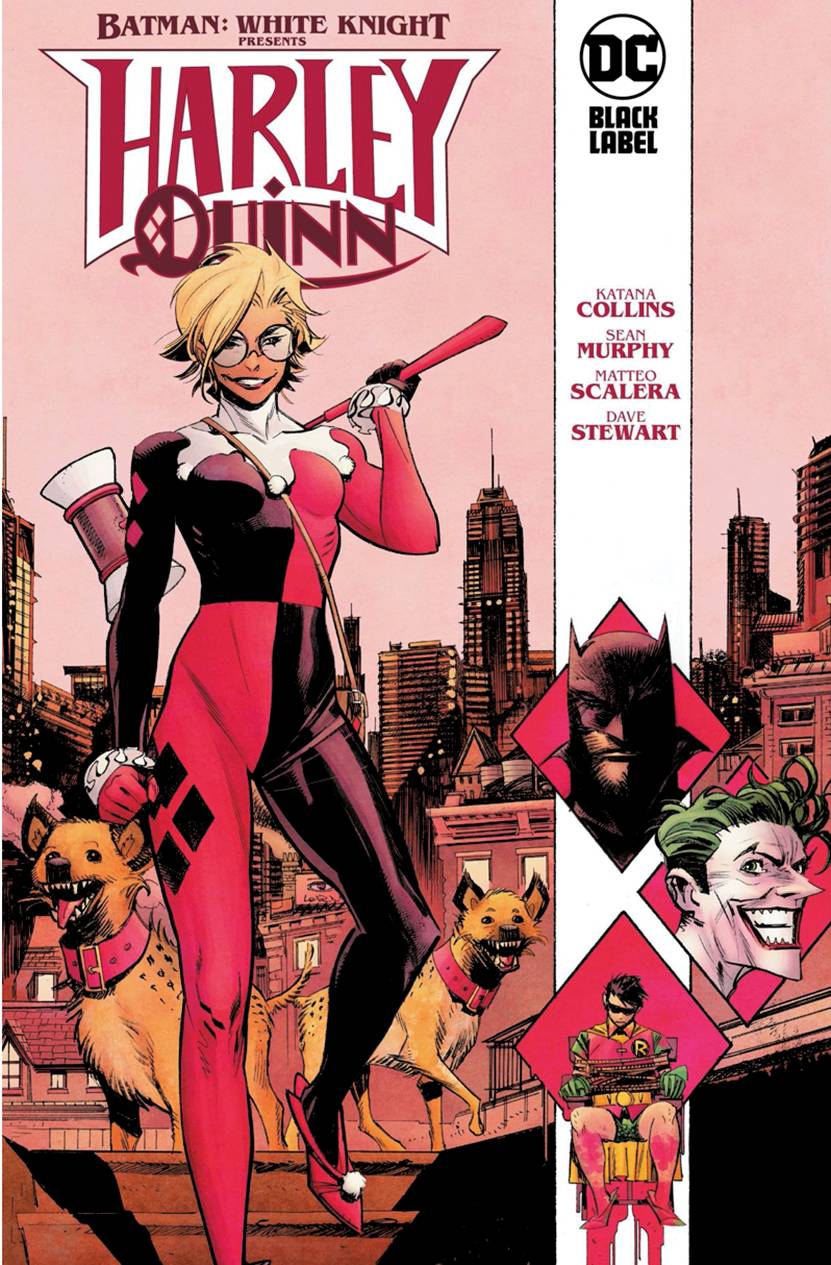 DC COMICS trade BATMAN WHITE KNIGHT PRESENTS HARLEY QUINN TP