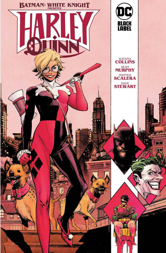DC COMICS trade BATMAN WHITE KNIGHT PRESENTS HARLEY QUINN TP