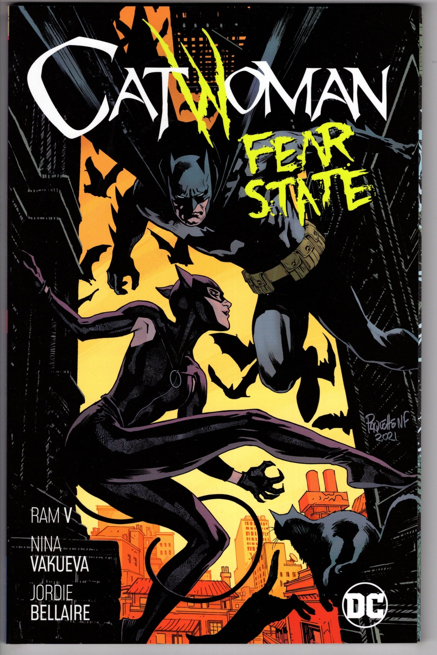 DC COMICS trade CATWOMAN TP VOL 06 FEAR STATE