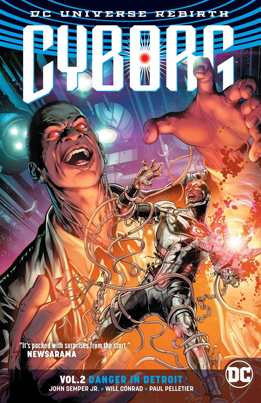 DC COMICS trade CYBORG TP VOL 02 DANGER IN DETROIT (REBIRTH)