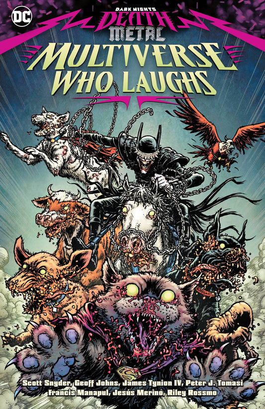DC COMICS trade DARK NIGHTS DEATH METAL THE MULTIVERSE WHO LAUGHS TP