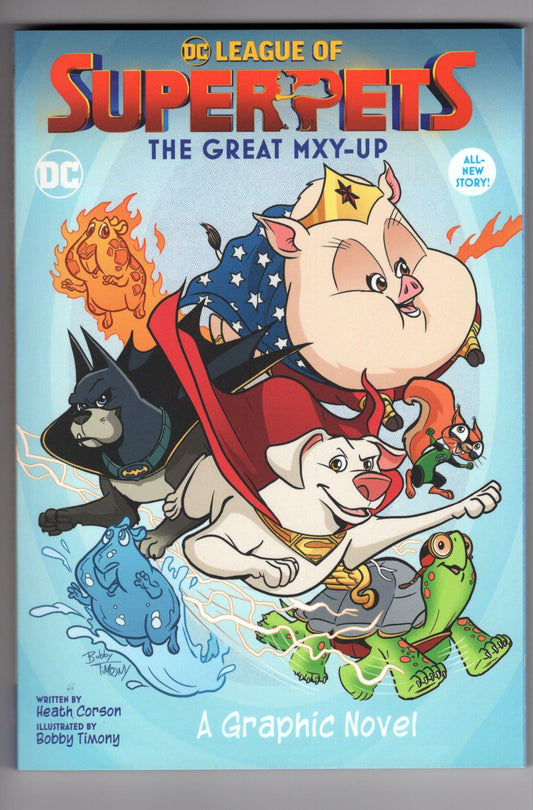 DC COMICS trade DC LEAGUE OF SUPER PETS GREAT MIXY UP TP