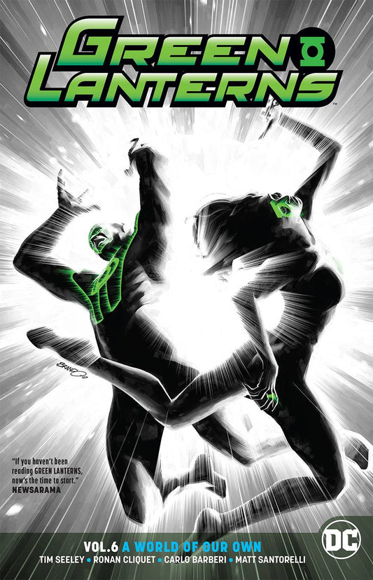 DC COMICS TRADE GREEN LANTERNS TP VOL 06 A WORLD OF OUR OWN REBIRTH