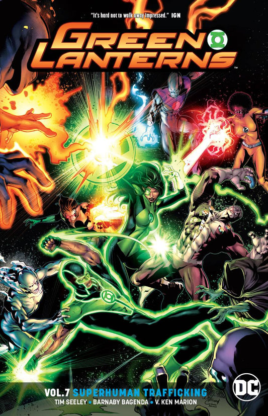 DC COMICS TRADE GREEN LANTERNS TP VOL 07 SUPERHUMAN TRAFFICKING
