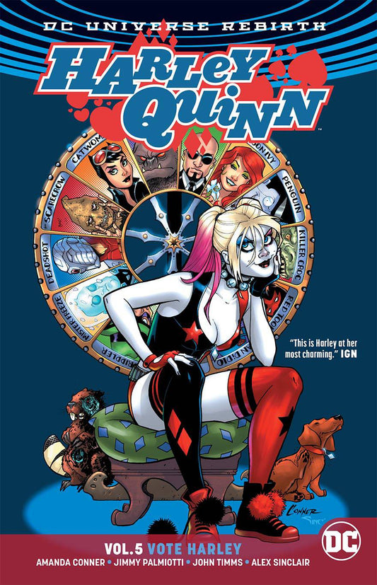 DC COMICS TRADE HARLEY QUINN TP VOL 05 VOTE HARLEY REBIRTH
