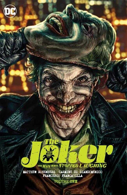 DC Comics TRADE Joker The Man Who Stopped Laughing Hardcover Volume 01