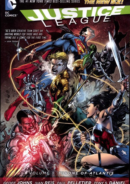 DC COMICS TRADE JUSTICE LEAGUE HC VOL 03 THRONE OF ATLANTIS (N52)
