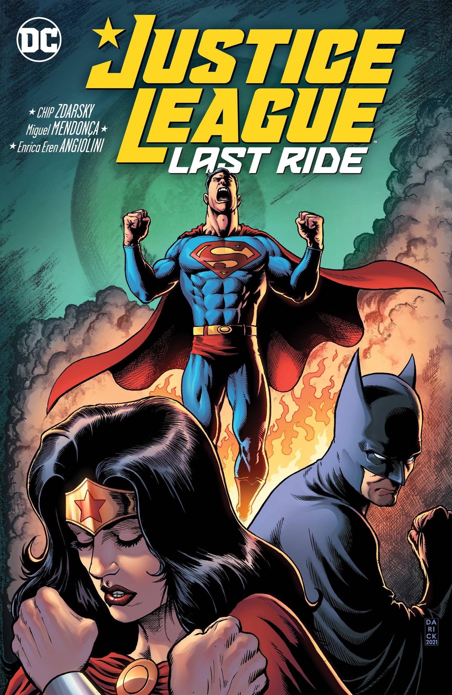 DC COMICS trade JUSTICE LEAGUE LAST RIDE TP