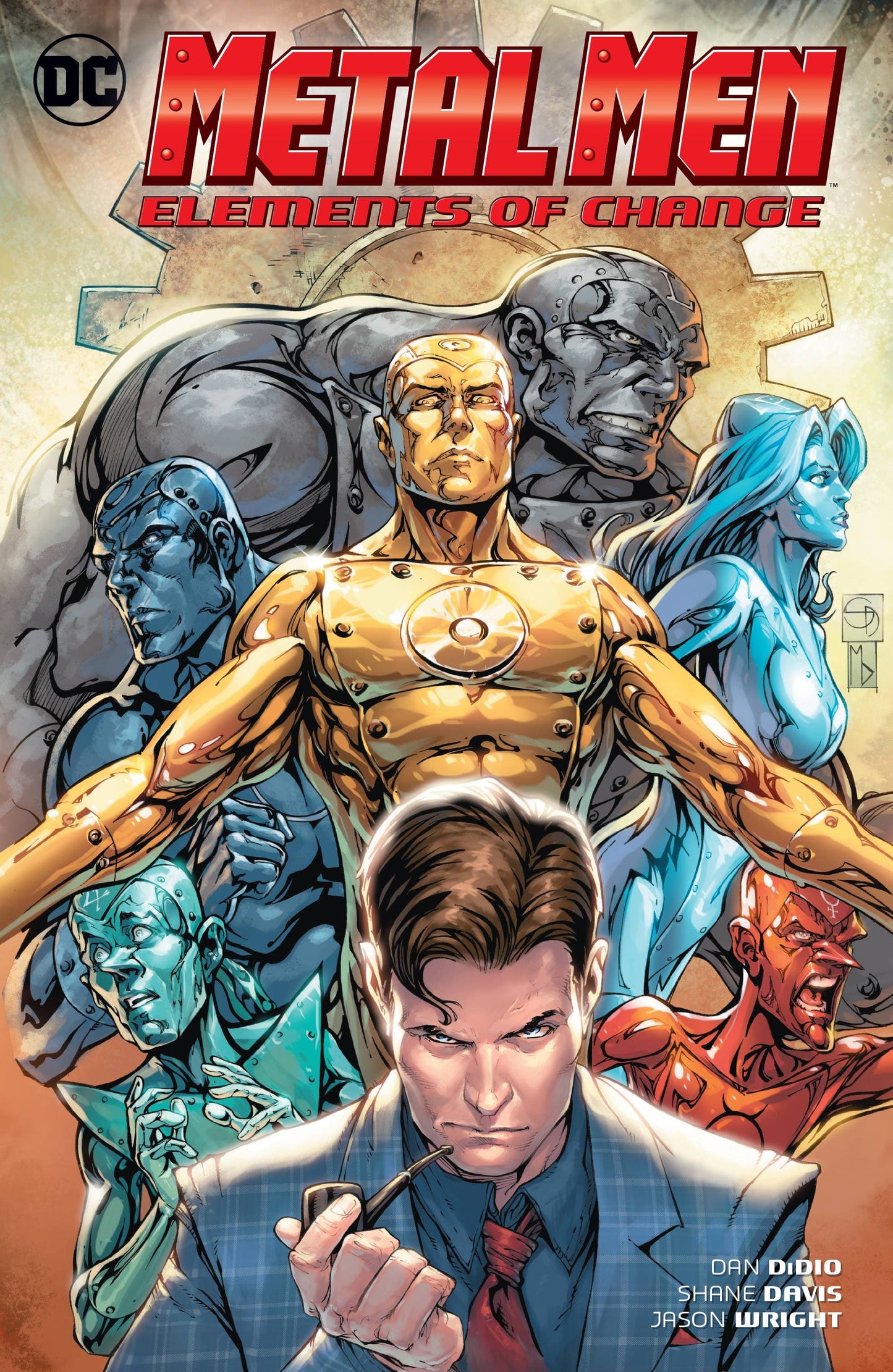 DC COMICS TRADE METAL MEN ELEMENTS OF CHANGE TP