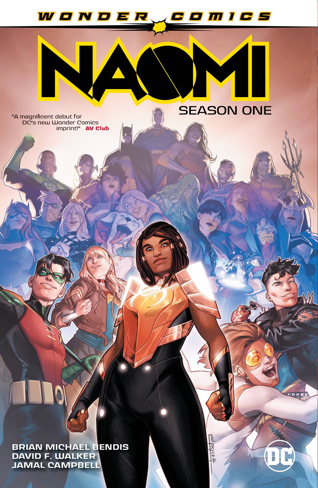 DC COMICS TRADE NAOMI SEASON ONE HC