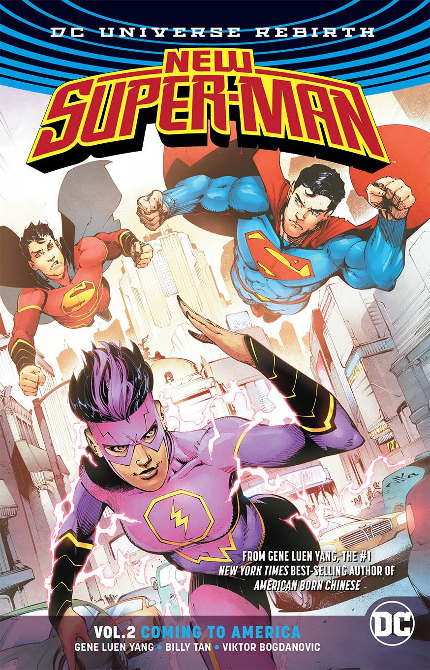 DC COMICS TRADE NEW SUPER MAN TP VOL 02 COMING TO AMERICA (REBIRTH)