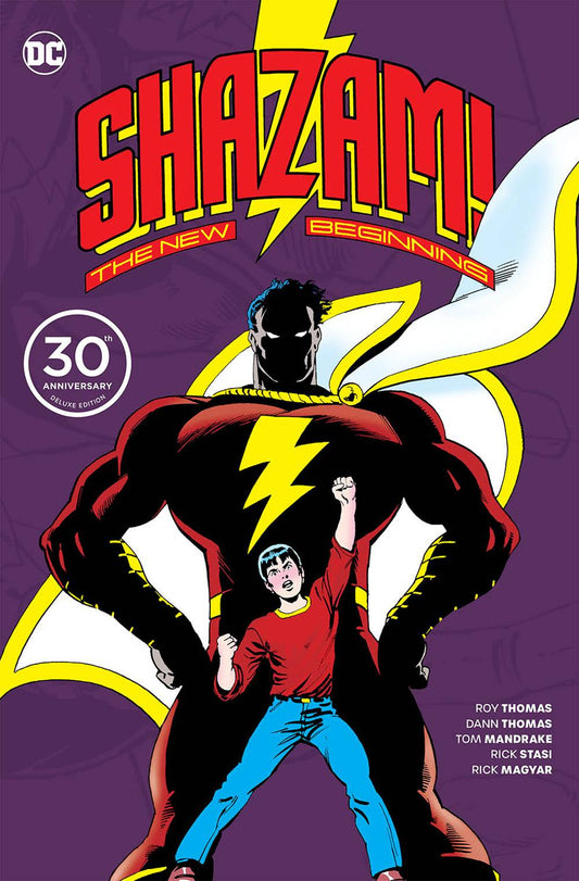 DC COMICS TRADE SHAZAM A NEW BEGINNING 30TH ANNIV DLX ED HC