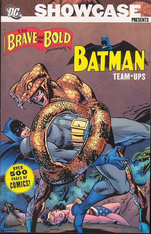 DC COMICS TRADE SHOWCASE PRESENTS BRAVE & BOLD BATMAN TEAMUPS VOL 01