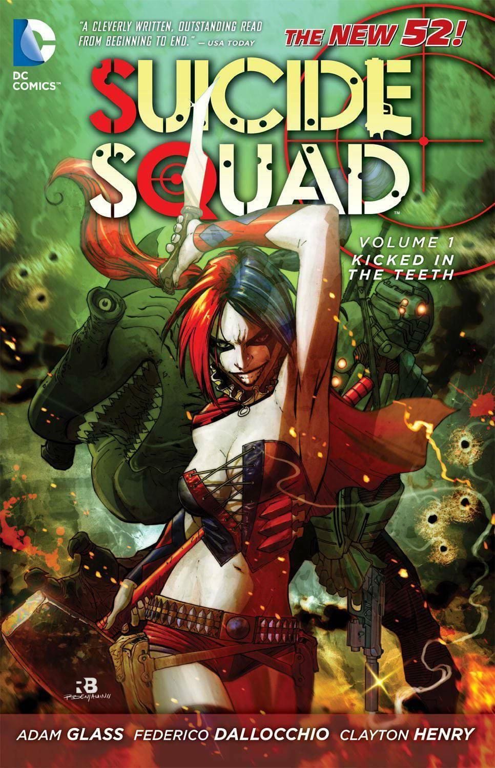 DC COMICS TRADE SUICIDE SQUAD TP VOL 01 KICKED IN THE TEETH