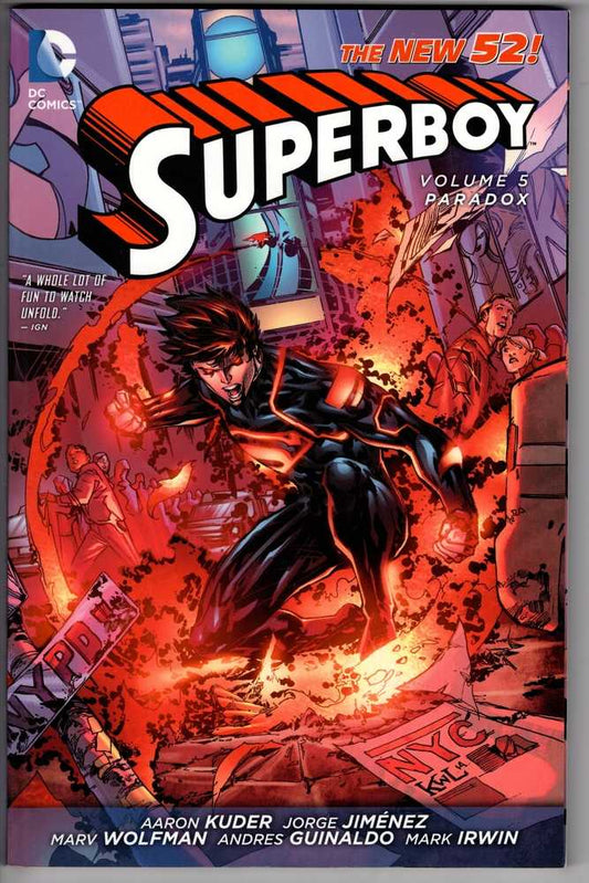 DC COMICS TRADE Superboy TPB Volume 05 Paradox (N52)