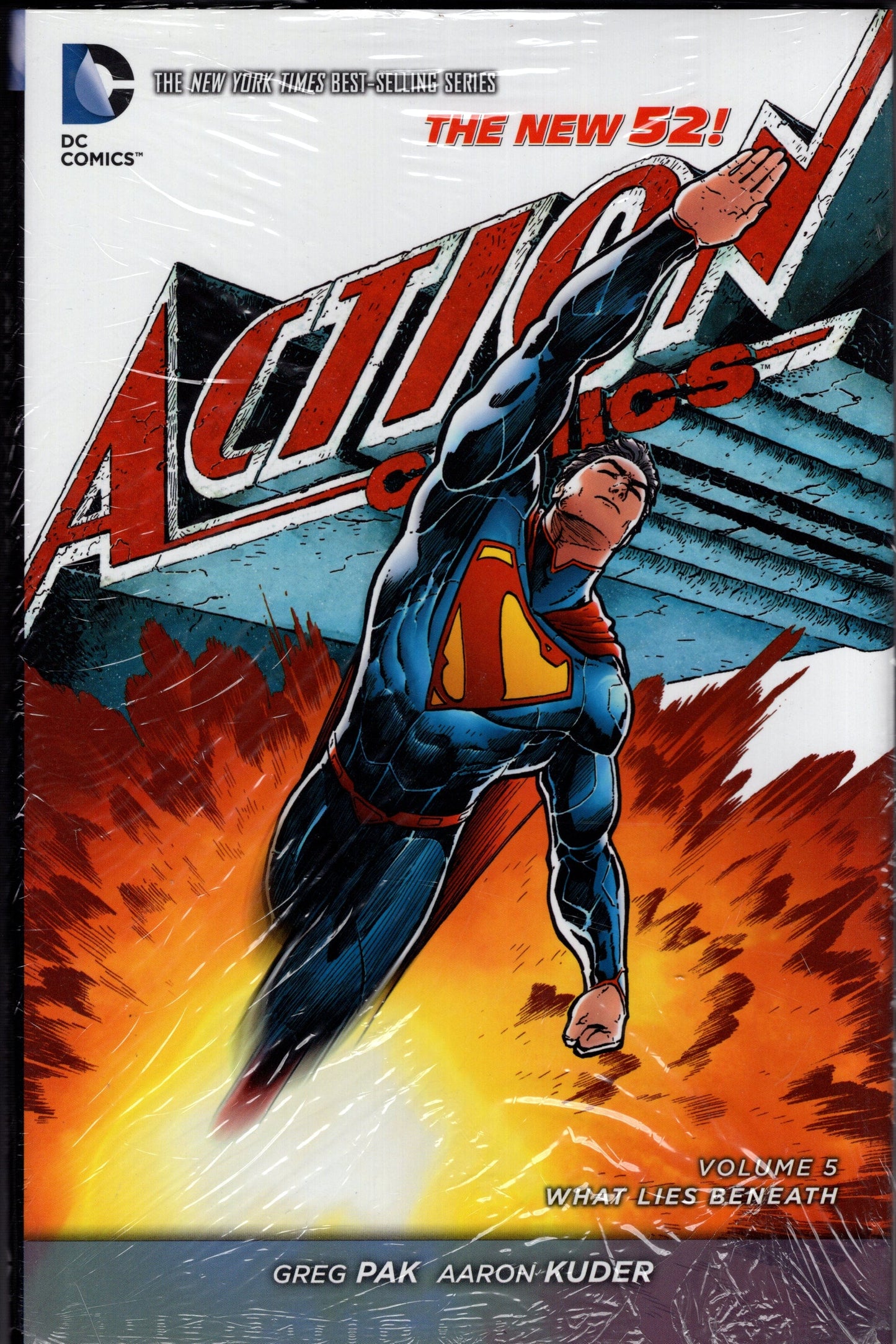 DC COMICS TRADE SUPERMAN ACTION COMICS HC VOL 05 WHAT LIES BENEATH (N52)