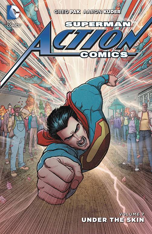 DC COMICS TRADE SUPERMAN ACTION COMICS HC VOL 07 UNDER THE SKIN