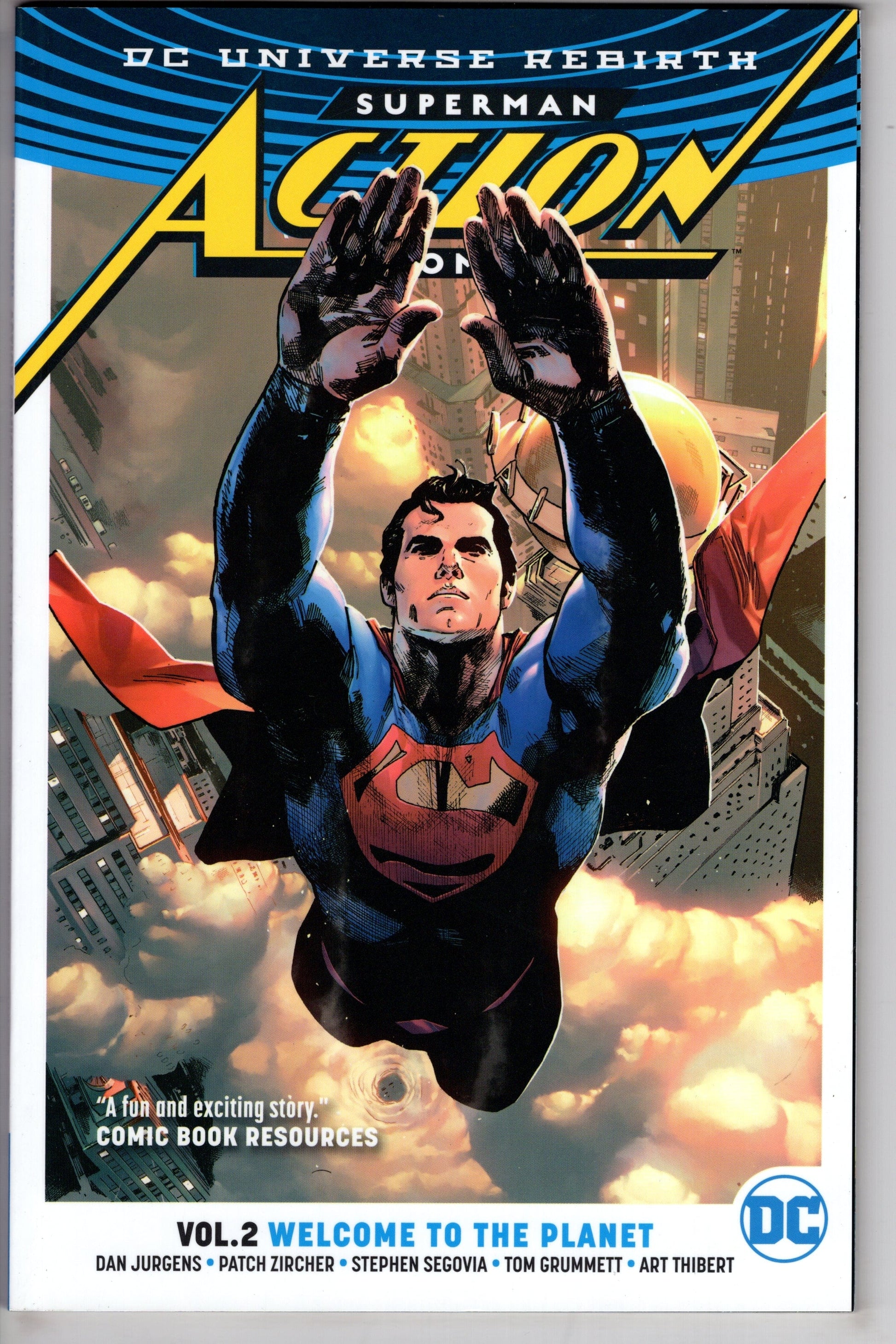 DC COMICS TRADE SUPERMAN ACTION COMICS TP VOL 02 WELCOME TO THE PLANET (REBI