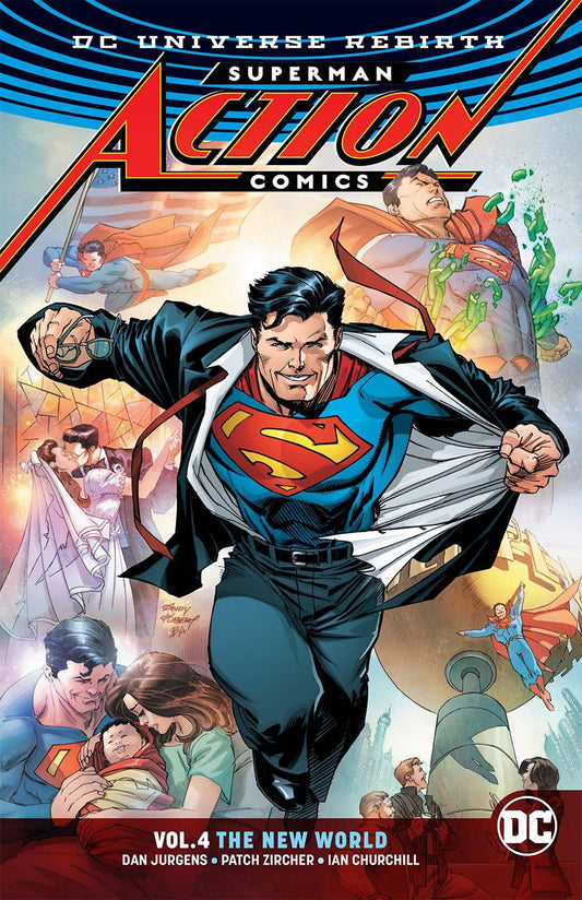DC COMICS TRADE SUPERMAN ACTION COMICS TP VOL 04 THE NEW WORLD (REBIRTH)
