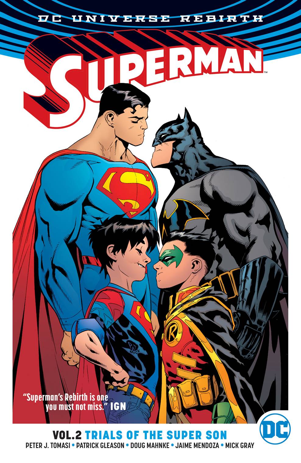 DC COMICS TRADE SUPERMAN TP VOL 02 TRIALS OF THE SUPER SON (REBIRTH)