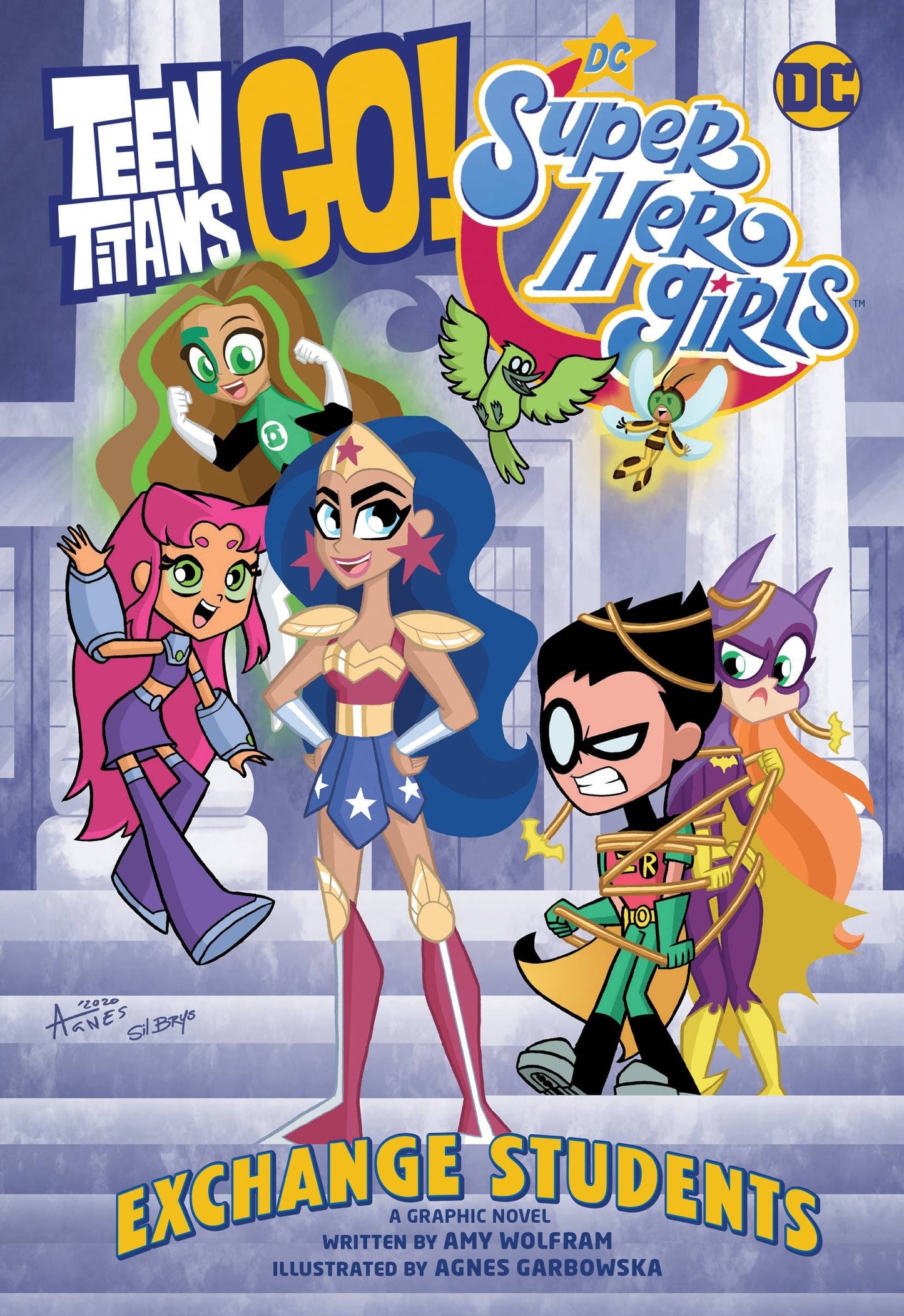 DC COMICS trade TEEN TITANS GO DC SUPER HERO GIRLS EXCHANGE STUDENTS TP
