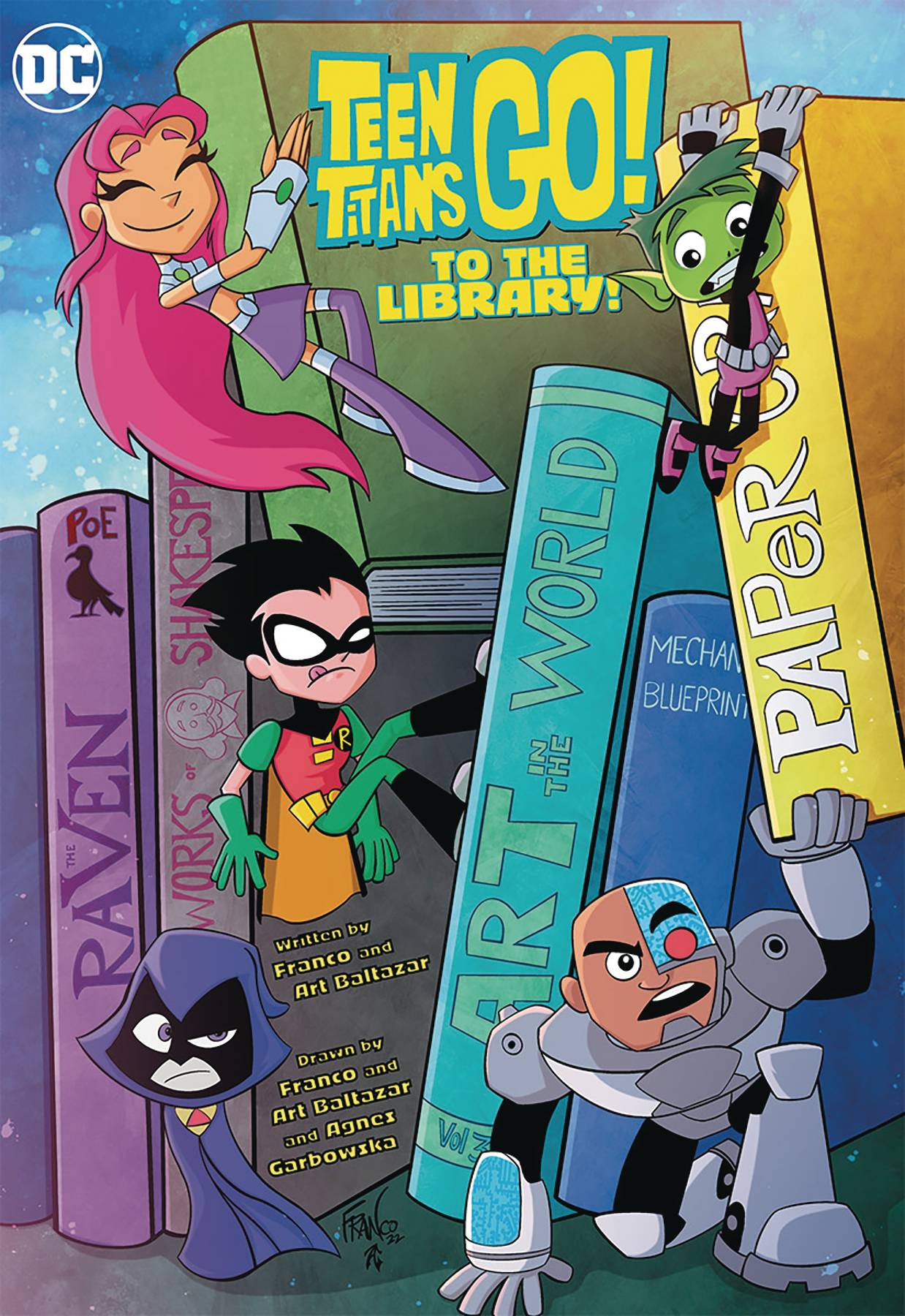 DC COMICS TRADE TEEN TITANS GO TO THE LIBRARY TP