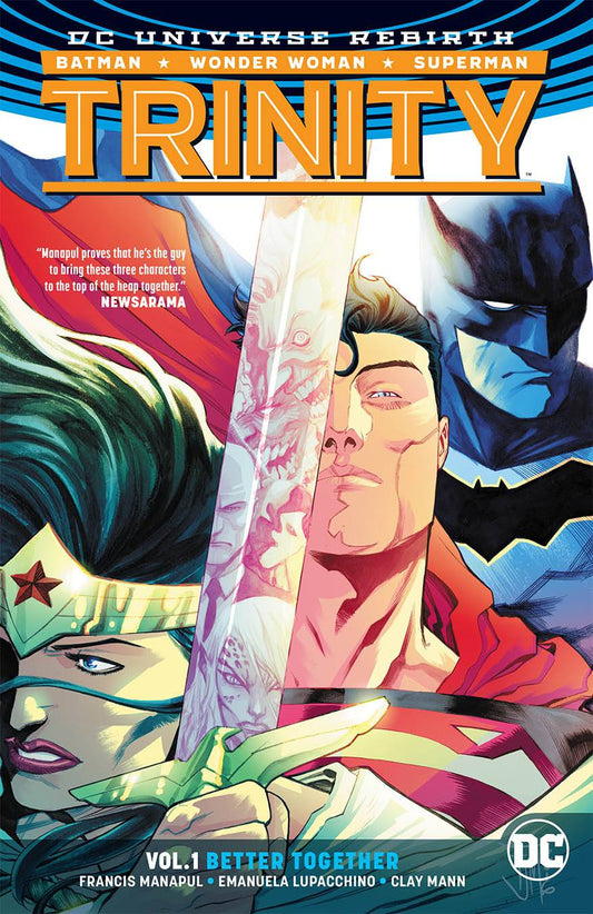 DC COMICS TRADE TRINITY TP VOL 01 BETTER TOGETHER (REBIRTH)