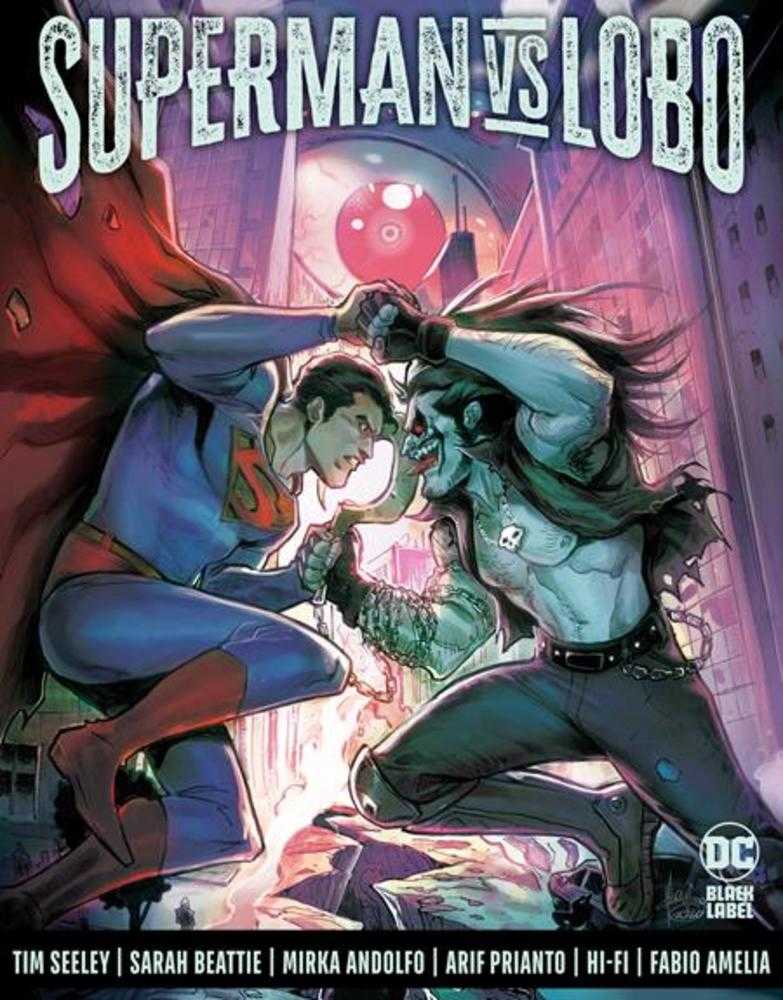 DC Comics TRADE VF/NM Superman vs Lobo Hardcover (Mature)