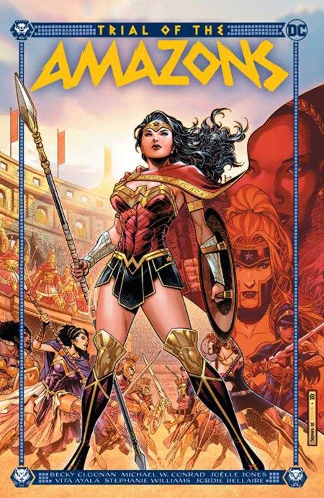 DC Comics TRADE VF/NM Trial Of The Amazons Hardcover
