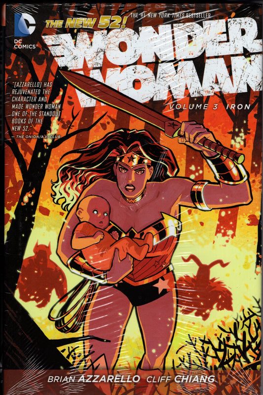 DC COMICS TRADE WONDER WOMAN HC VOL 03 IRON (N52)